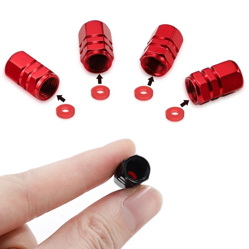 Per VOLKSWAGEN VW 4 Pezzi Tappi Valvole Pneumatici Auto 3D Copri Polvere Ruote Per R Volkswagen CC R-Line Beetle Tiguan GTI Arteon Tayron