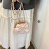 Sweet and Cute Mini Bag, Women's Spring New Bow Messenger Bag, High-end Earphone Bag, Red Envelope.