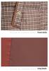 Middle-aged Women's Plus Size Winter Plaid Down Jacket - 2025 Style with Stand-up Collar