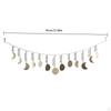 Moon Phase Wall Hanging Decor Decor,Headboard Decor,Hanging Ornament,Boho,Moon Cycle Banner for
