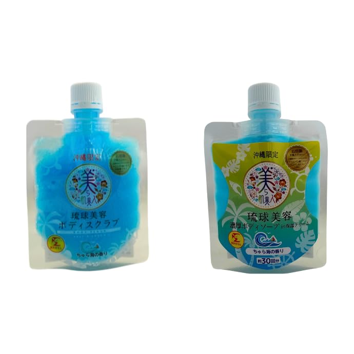 

Rich Moisturizing Body Soap Churaumi 100g + Body Scrub Churaumi Scent 135g