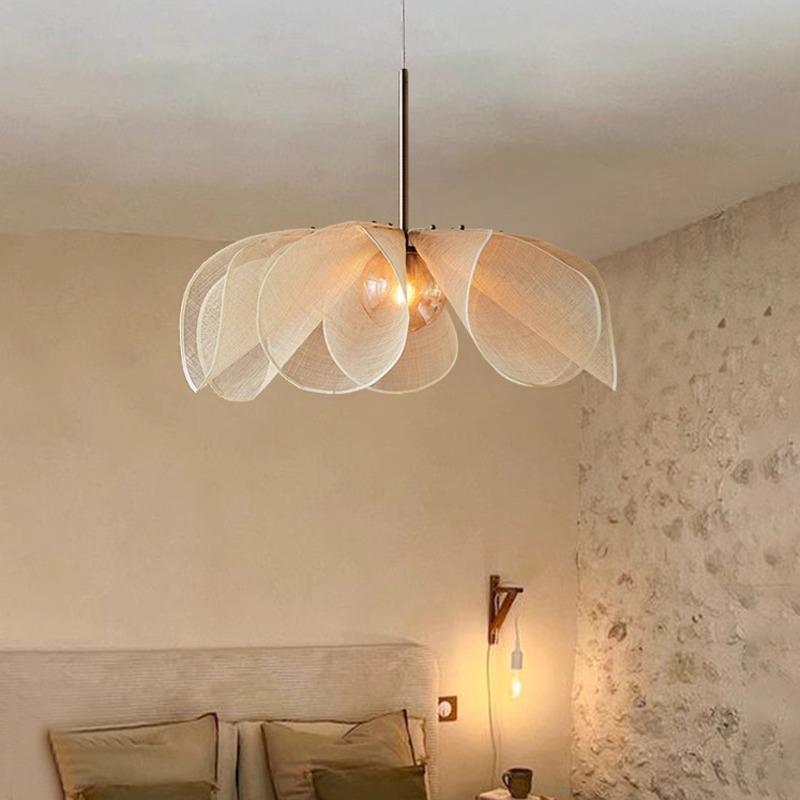 Nordic Vintage Floral Chandelier for Dining and Living Areas