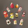 Japanese Cat Refrigerator Magnets - Cute Handmade Resin Ornaments for Bakery & Coffee Shop Decor