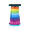 Portable Telescoping Stool Retractable Colored Lightweight Collapsible Chair for Camping Garden Fishing Hiking Travel