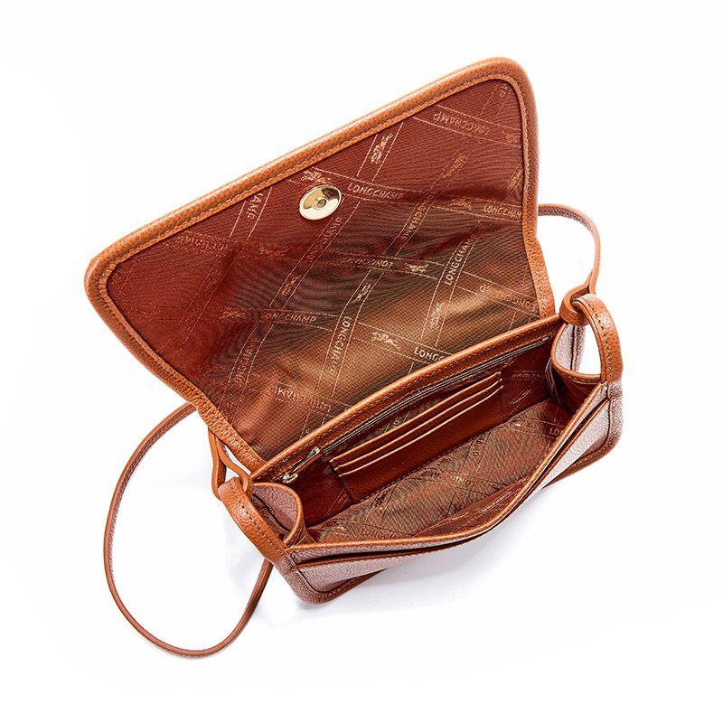 New LONGCHAMP Logo Debossed Crossbody Bag 10133021121