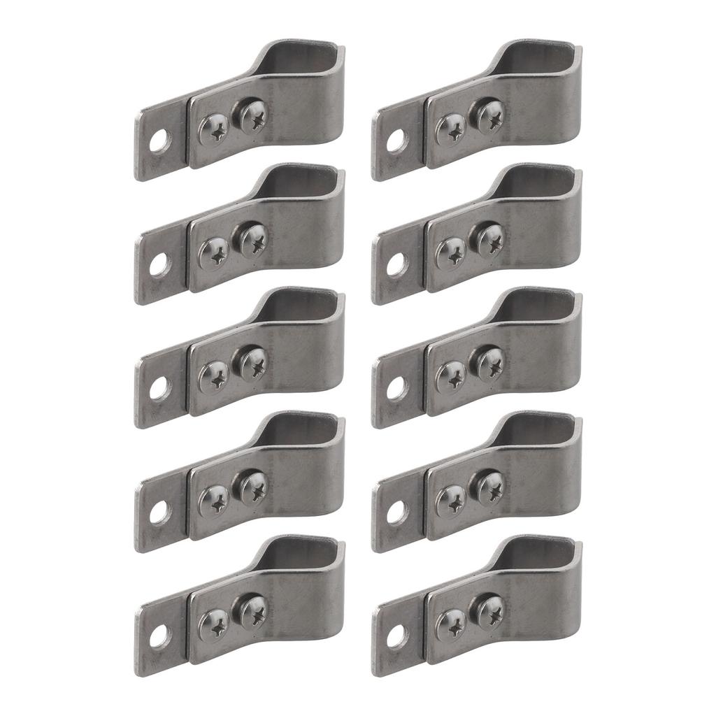 Easily Adjustable SS304 Clamp Set Perfect for Different Pole Sizes In Shade Use