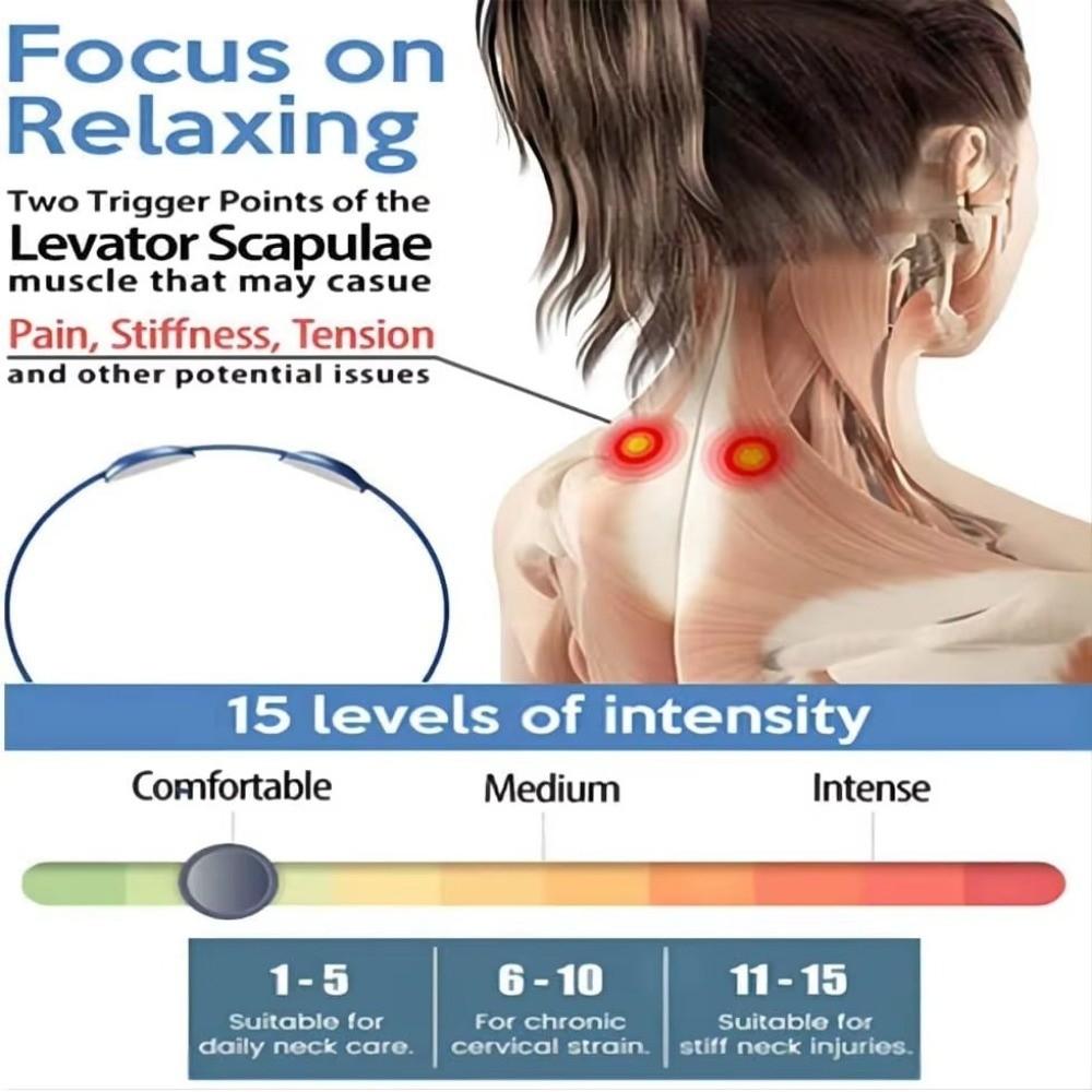 Cervical Support Neck Massager Heat Function Cervical Massager Smart Cervical Massager  Gifts