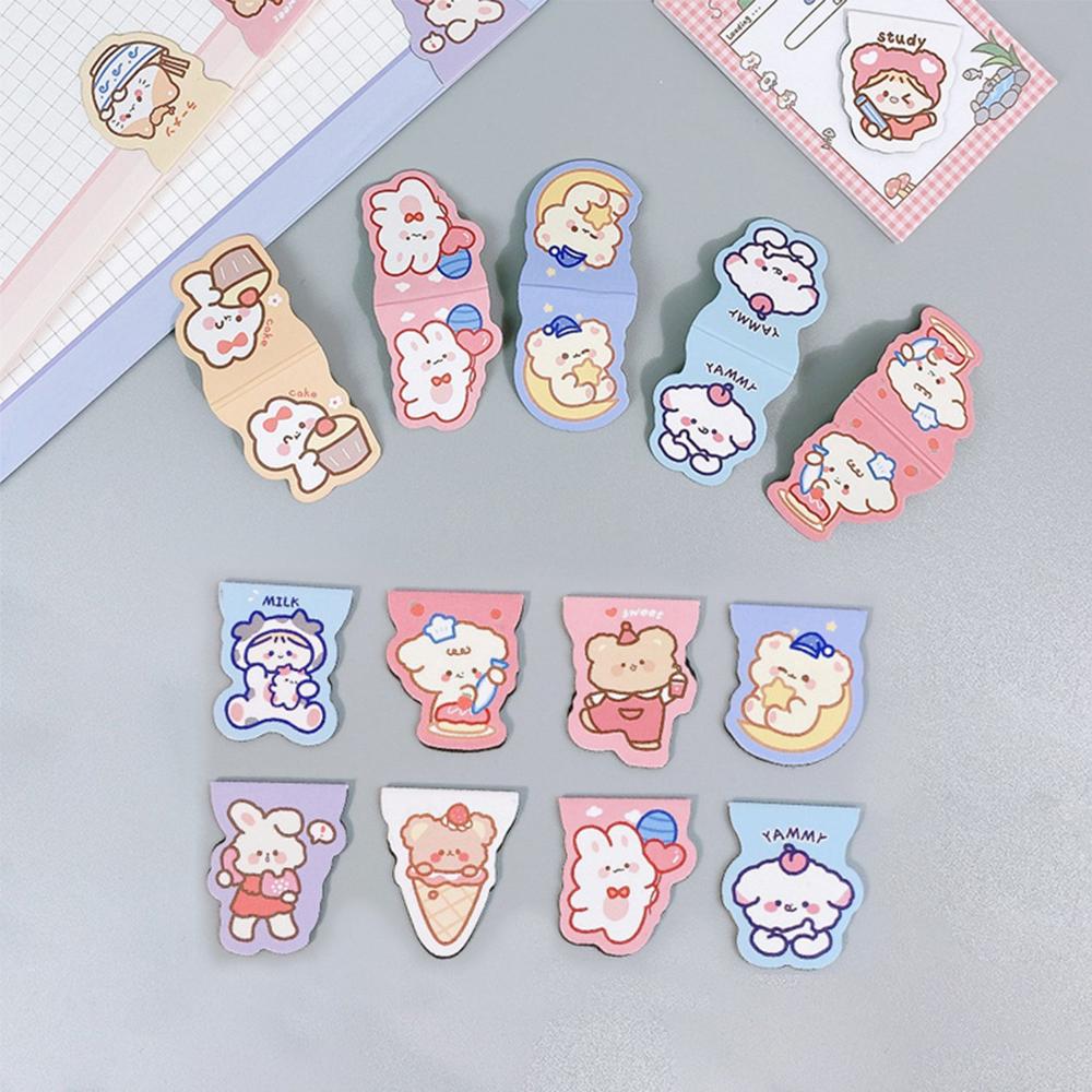 

Школьники офисные магнитные закладки Kawaii Design Mini Page Marker Clips