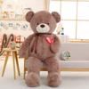 1PC 75/90/110cm Large Teddy Bear Plush Toy Lovely Huge Stuffed Soft Bear Wear Bowknot Bear Kids Toy Birthday Gift For Girlfriend