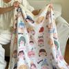 Winter Thick Milk Fleece Blanket Office Nap Sofa Bed Kids Students