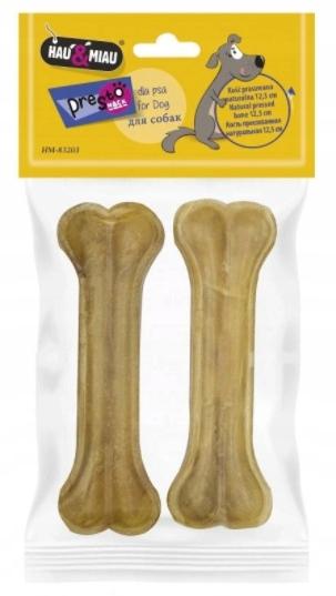 Natural pressed bone for dogs 12.5 cm 2 pcs