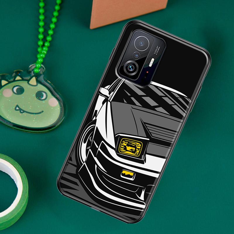 Japan JDM Sports Car Case For POCO F5 X5 X3 Pro X4 F4 GT F3 M5s C40 Cover For Xiaomi 13 12 Lite 11T 12T Pro 12X