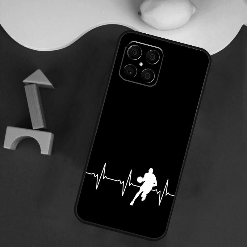 Basketball Heartbeat Case For Honor 200 Lite 50 70 90 X9a X8a X8 X9 X8b X9c X9b Honor Magic 5 6 Pro 7 Lite Cover