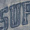 Supreme Shearling Lined Denim Work Shirt Washed Indigo