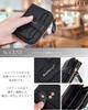 MARIYU Women's Bifold Wallet, Mini Wallet, Folding Coin Purse, Card Slots (Black)