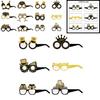 New Year Party 3d Paper Glasses Hat Photo Prop For Festive Decorations