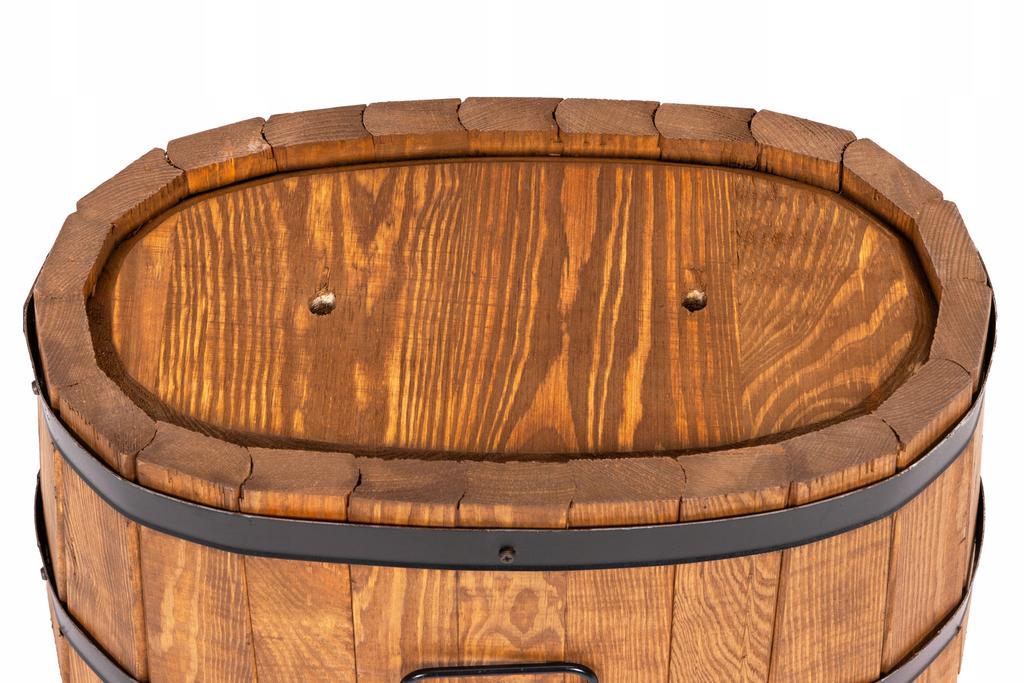 Wooden flowerpot 40X23XH21 flower stand K. OAK