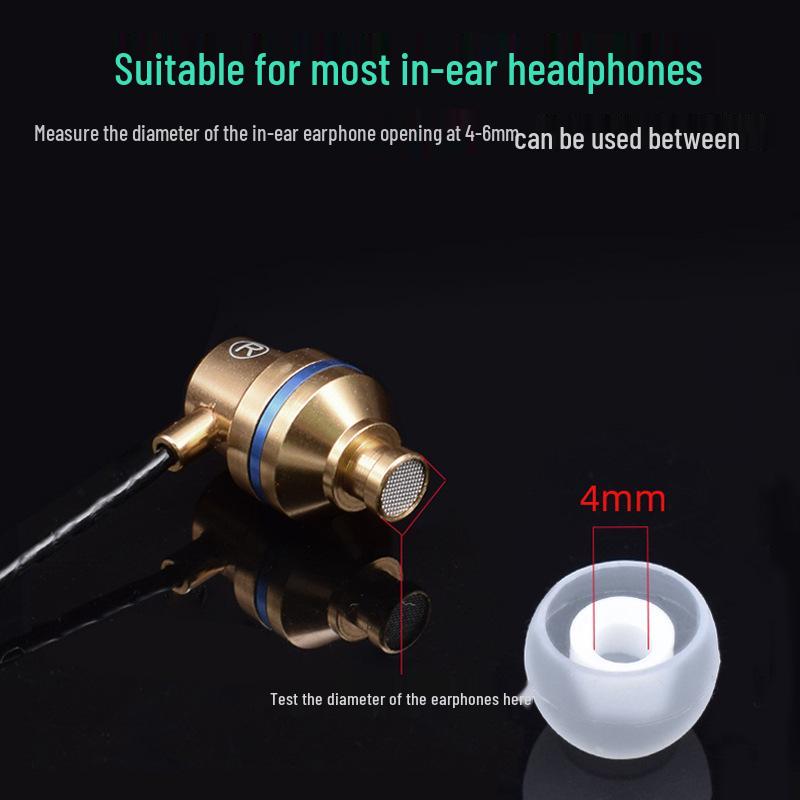 Universal Silicone Anti-Slip In-Ear Earphone Covers