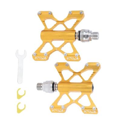 9/16Inch Bicycles Pedals Antislip Balls Bearing Pedals for Bikes, Bicycles Pedals Aluminum Alloy Mountain Bikes Pedals