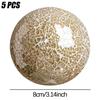 Mosaic Sphere Balls Set Centerpieces Bowls 8cm Mosaic Glass for Coffee Table Decor