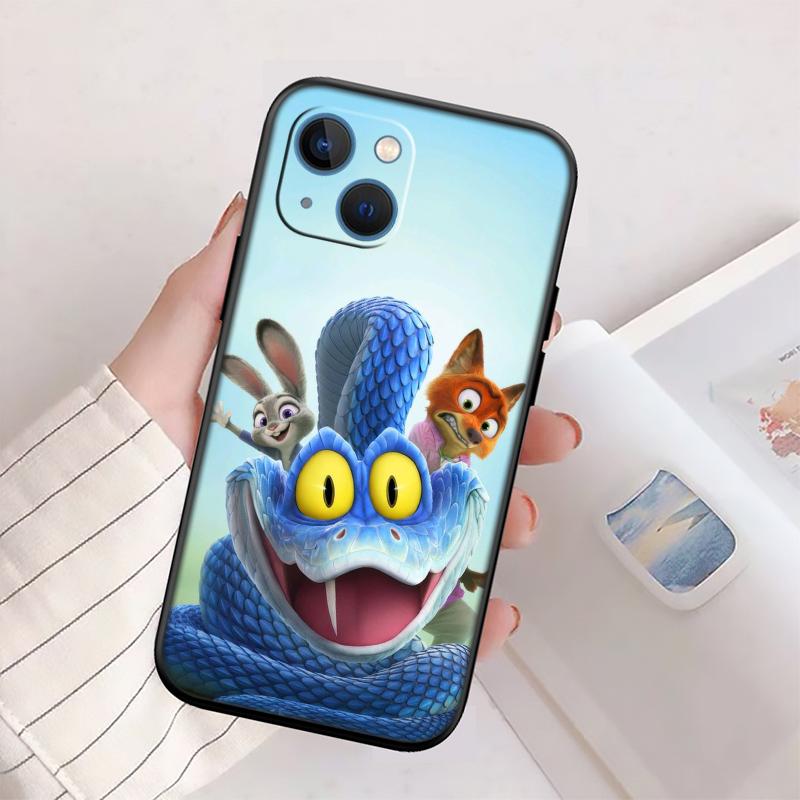 QE29 Zootopia Disney Phone Case for Samsung Galaxy A11 A12 A13 A15 A52S A53 A55 A56 A70 A71 A72 A73 F06 F16 F56 S10 Plus S10e