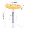 Cute Floating Pool Thermometer Temperature Meter for Outdoor Indoor Swimming Pools SPA