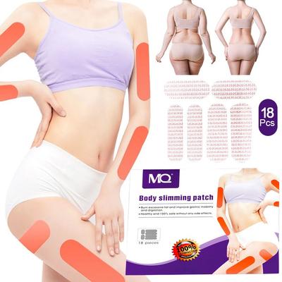 Parche dietético para el cuerpo, parche para pantorrilla y antebrazo, para todas las zonas, adelgazante, quema de grasa, ayuda para el control de la obesidad, 1 pieza, 18 piezas