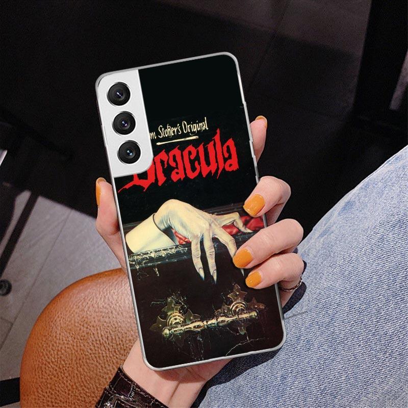 Gothic Vampire Scarlet Art Phone Case For Samsung Galaxy S24 S25 Edge S26 Ultra S23 S22 S21 Plus S20 FE + Personalized Print Cov