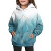 Girls' Hooded Tie-Dye Sweatshirt - Pullover Print Top