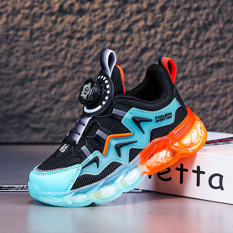 Adidași de copii casual cu plasă respirabilă, pantofi plați de mers, pantofi de tenis la modă pentru fete, pantofi sport pentru copii pentru băiat