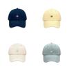 Cotton Baseball Cap With Embroidered Face Smile For Women And Men