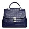 Large Capacity Single Shoulder Oblique Span Bag Crocodile Pattern Handbag Women's, Genuine Leather Women's Bag