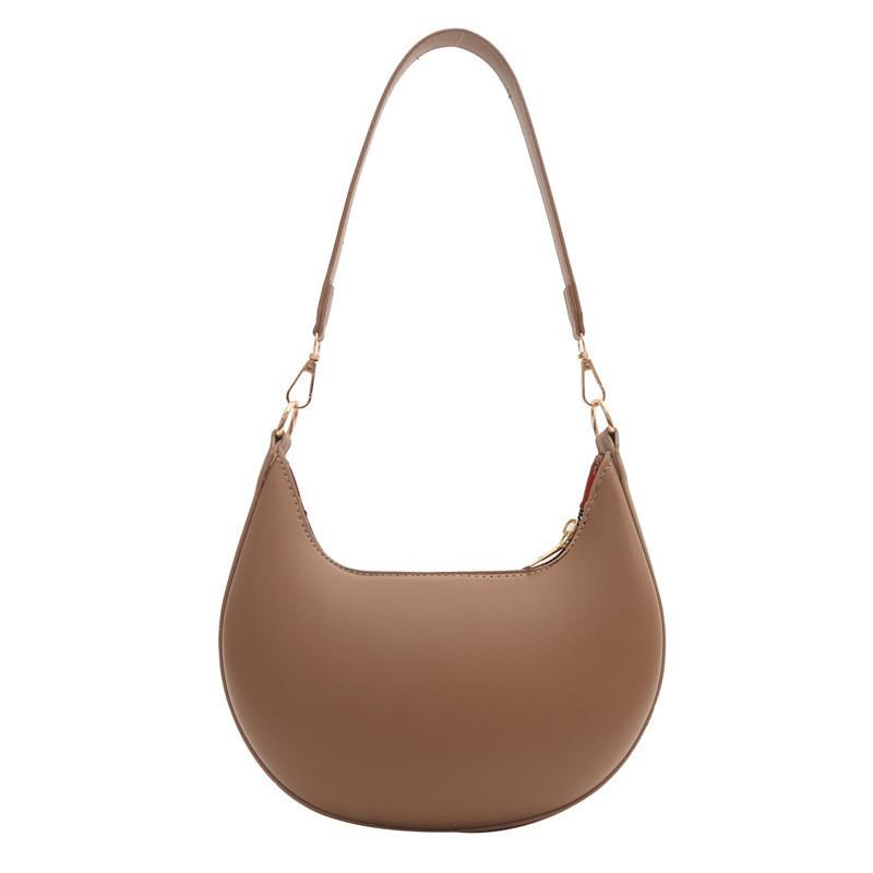 Stylish Street Fashion Pu Crescent Shoulder Bag Trendy Hobo Handbag For Women