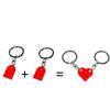 Non-Toxic Moc Bricks Heart Key Chain Plate Modified 2X3 With Hole 3176 Coupling Love Thanksgiving Educational Building Block Lovers Gift