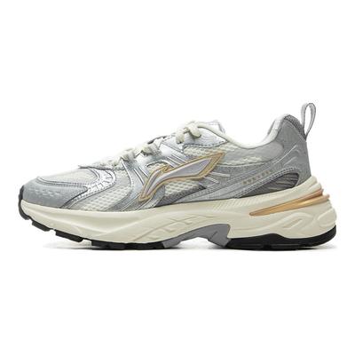 Li Ning Beichen 2K Y2K Millennium štýl Pohodlné Všestranné Retro Hrubá podrážka Zvýšená výška Protišmykové Odolné proti opotrebovaniu Nízky zvršok Oteckovské topánky AGCU323-6