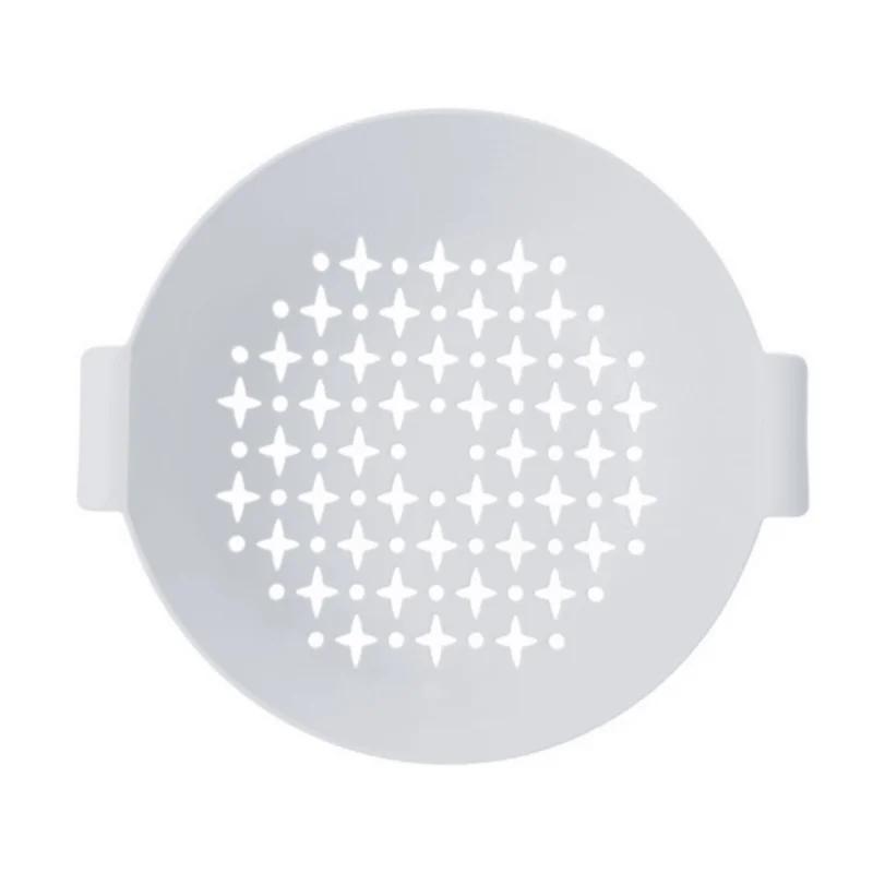 Kitchen Silicone Double Drain Basket Bowl Washing Storage Basket Strainers Bowls Drainer Vegetable Cleaning Colander Tool