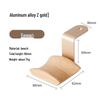 Walnut Wood & Metal Heavy Duty Headphone Stand