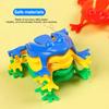 20 Pezzi Rana Rimbalzante Giocattolo per Bambini Interazione Genitore-Figlio Giocattolo Nostalgico Formato Tascabile Plastica Colorata Giocattolo Rana Saltellante Birichina Riempitivo per Sacchetti di Caramelle Gadget per Feste