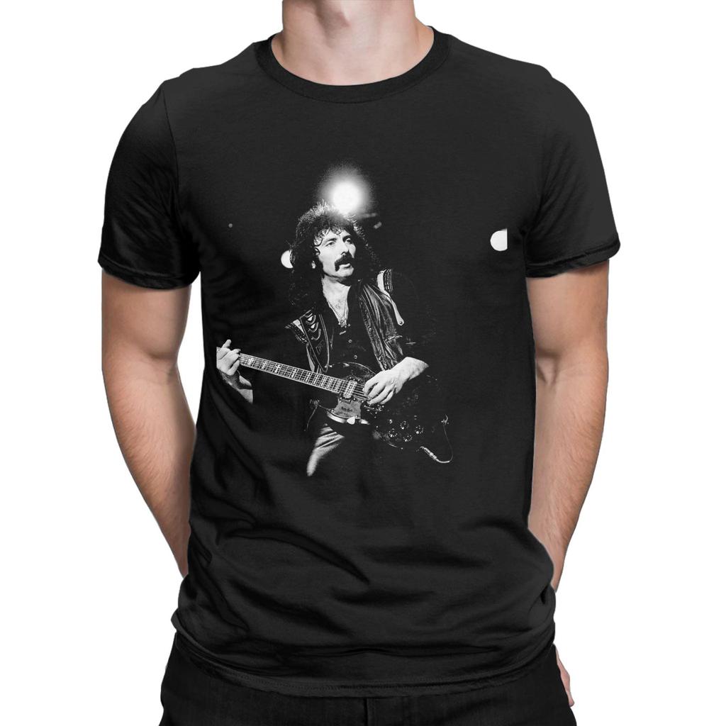Black-Sabbathed Heavy Metal Live Born Again Tour T-Shirts for Men Round Collar T Shirts Short Sleeve Tee Shirt Clothes