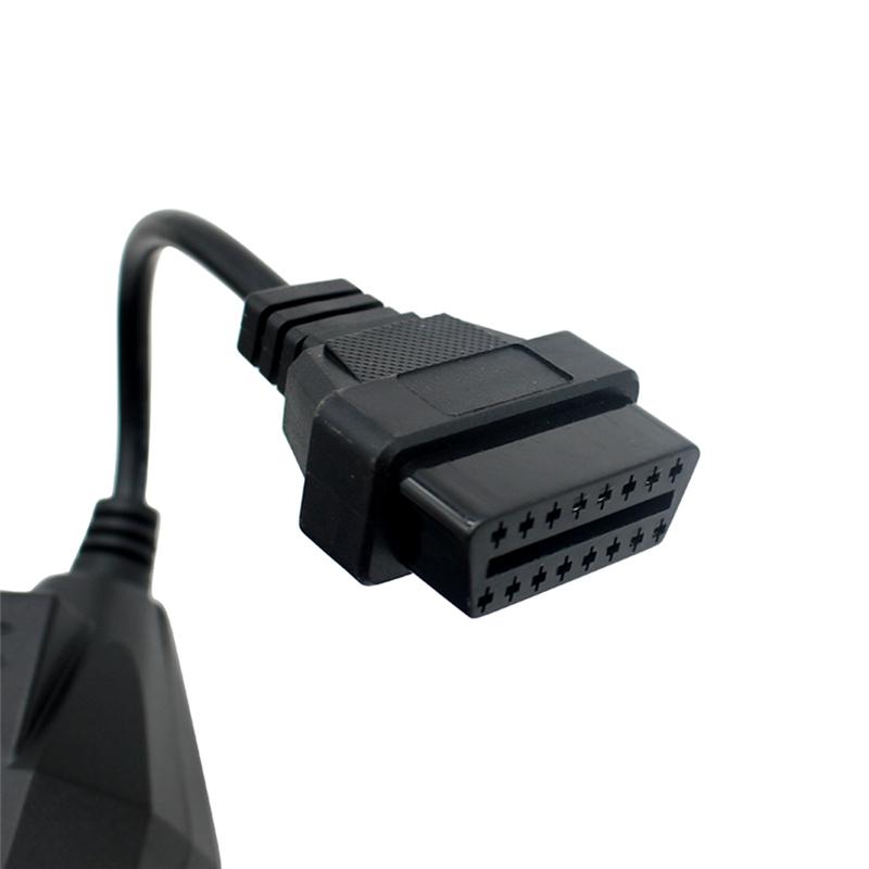 Langlebig-Für BMW 20-Pin auf OBD2 16-Pin Schnittstellenstecker OBDII Adapter für BMW E36 E39 E30 F20 X5 Z3 E53 Auto Diagnosekabel