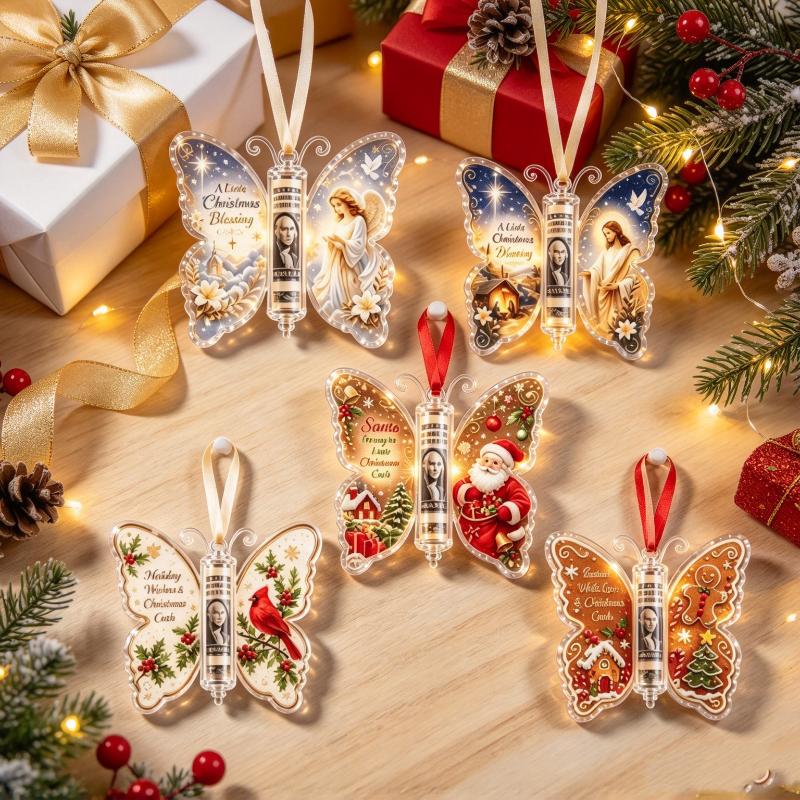Christmas Cash Gift Ornament Money Holader Hanging Ornament Christmas Tree Pendants Xmas Tree Accessories New Year Gift