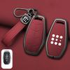 Metal Leather Car Key Case Cover Holder For Dongfeng fengguang Seres Evolute i-Space i-Pro Landian E5 CarProtection Shell