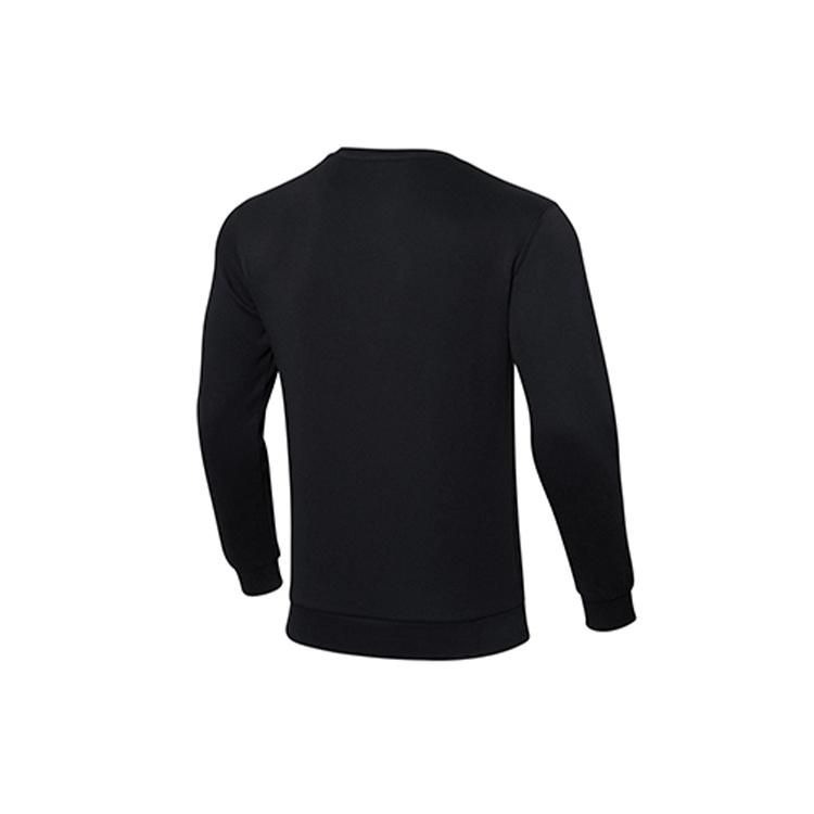 Li Ning Training Series Sweatshirts Men's Black Crew Neck Thickened Regular AWDRF59-4