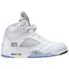 Air Jordan 5 Retro White Metallic 2026 Men Sneakers Metallic-Silver Black HQ7978-103