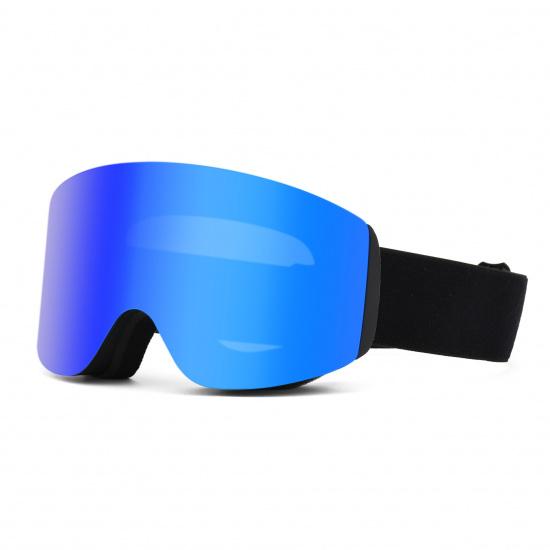 Magnetic Ski Goggles for Adults, High-definition Anti-fog Goggles, Anti-glare Mountaineering Goggles, Ski Glasses