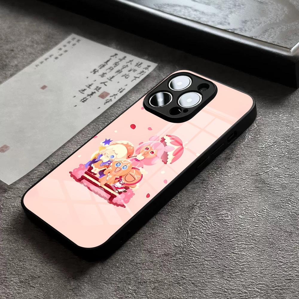 Korean Game C-Cookie Run Kingdom Phone Case For IPhone 17 16 Pro Max 15 Plus 14 Pro 12 11 13 Mini X XR XS Max SE Glass Cover