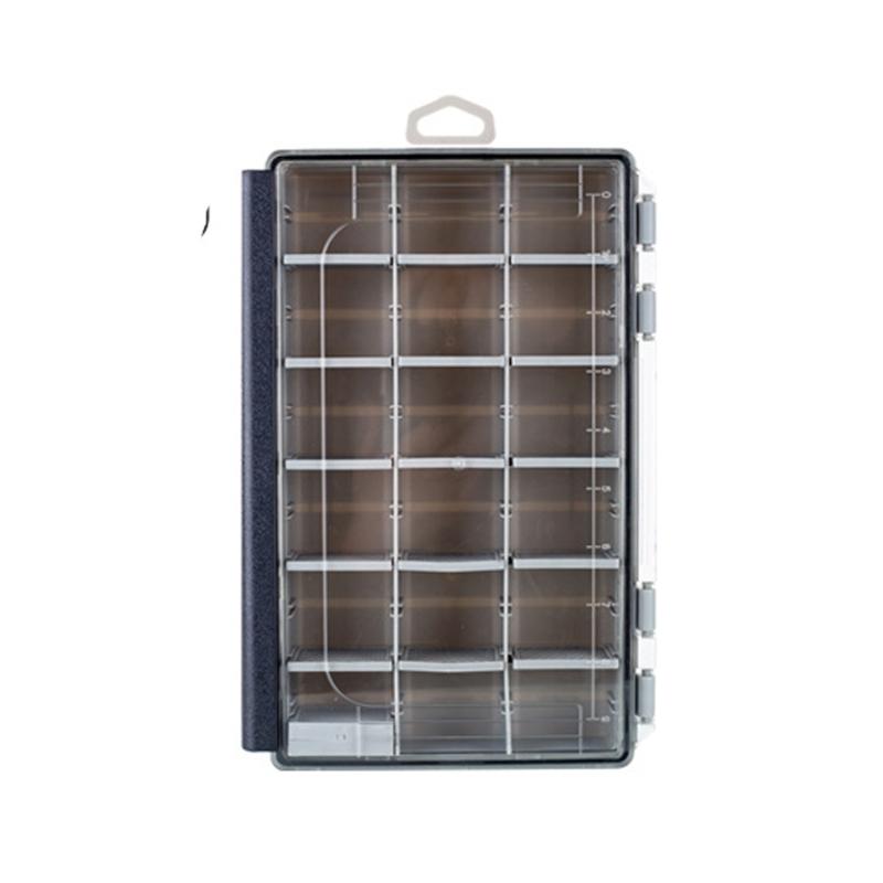 Waterproof Organizers Lure Baits Organizers Clear Lid Tray Box Baits Separator Fishing Tackle Box Storage Box Trays