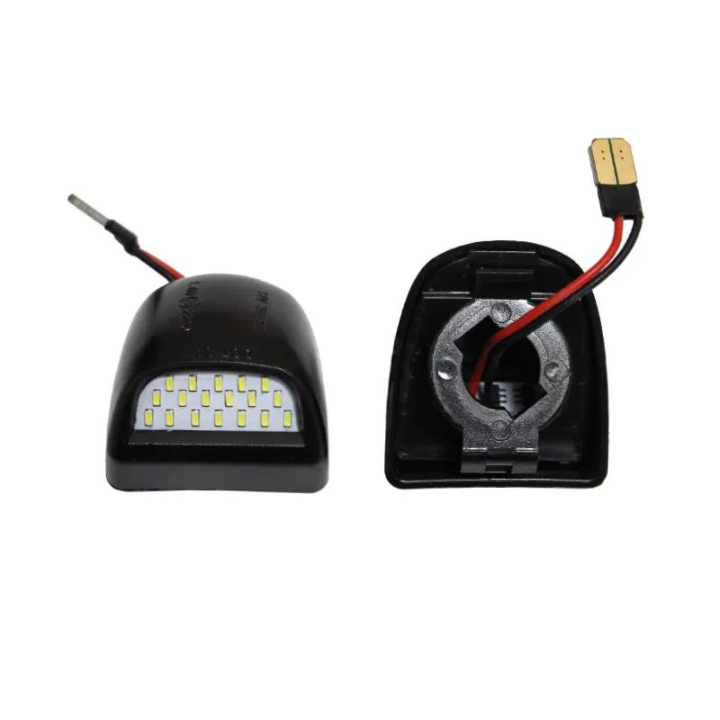 2 PCS 12V 6500K for GMC/Chevrolet/Cadillac/Silverado High Brightness White Truck Car LED License Plate Light