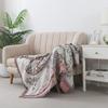 Four Layer Pure Cotton Gauze Air Conditioning Blanket Household Sofa Towel Office Multifunctional Sofa Blanket