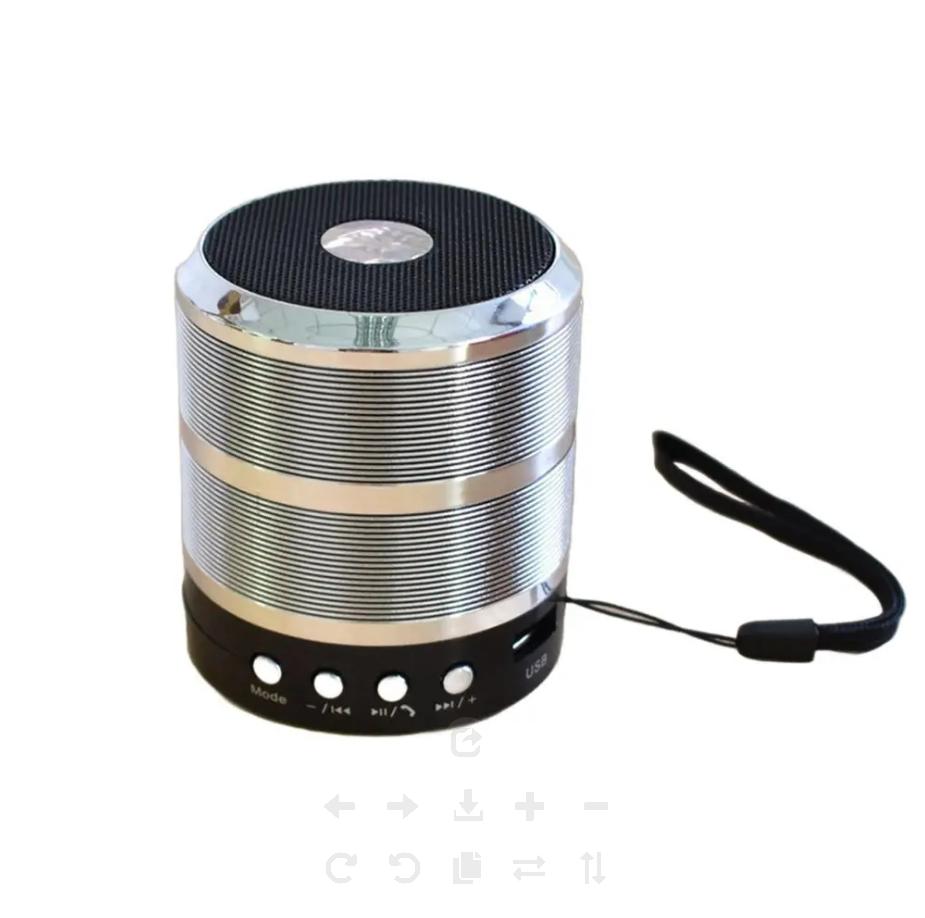 

Высококачественный мини-динамик Bluetooth, компактное устройство с насыщенным звуком, подходящее для скалолазания и занятий спортом на открытом воздухе серебряный